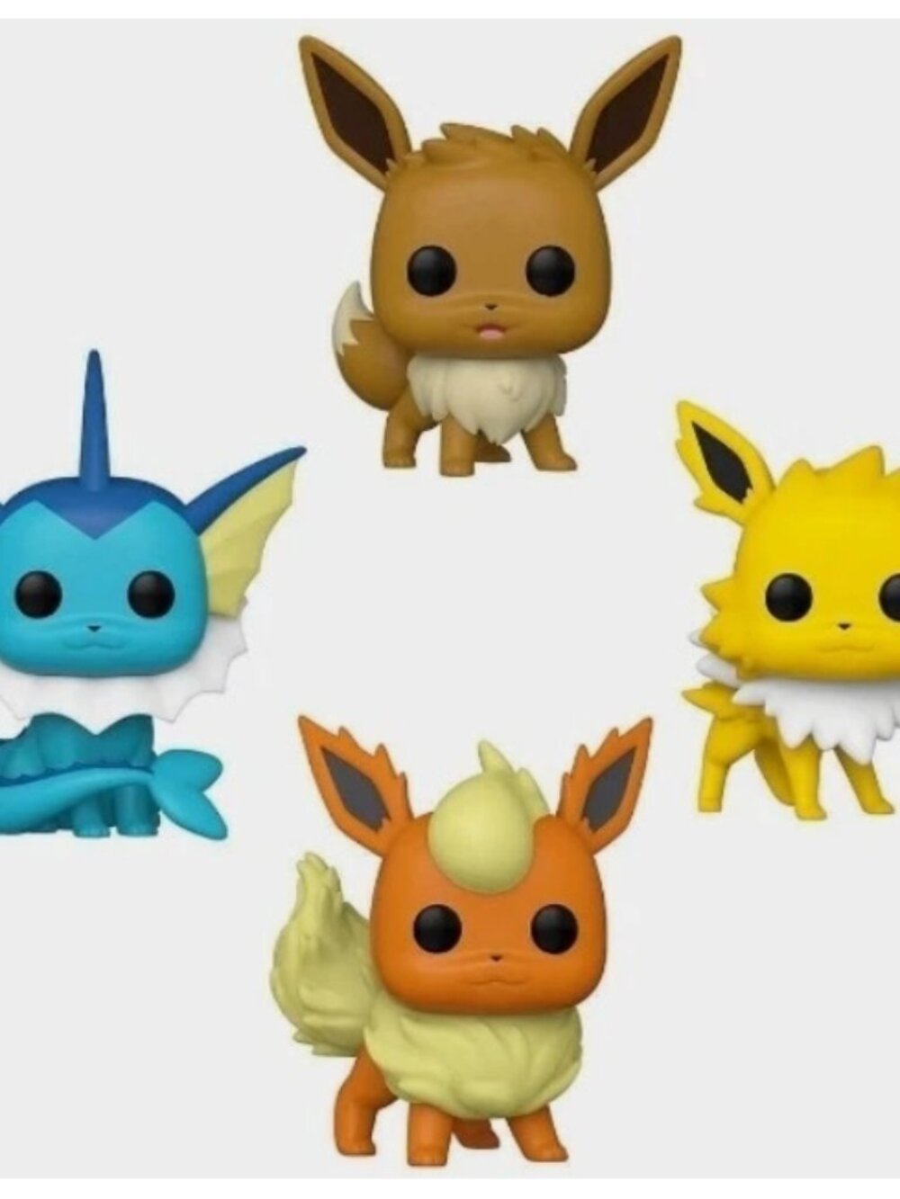 4 Pack Funko Pop Pokemon Eevee Vaporeon Jolteon Flareon Brand NEW Toys NIB